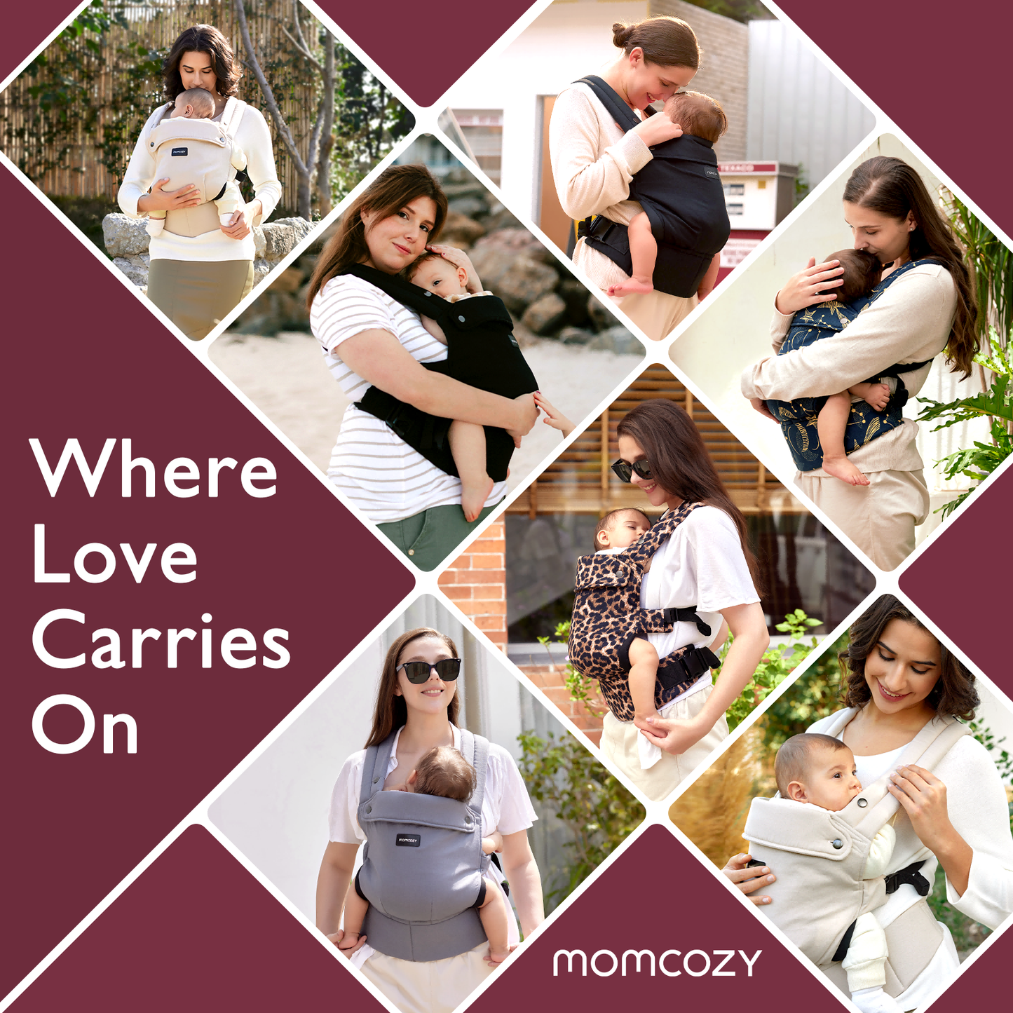 PureHug Baby Carrier - Ergonomic Cozy & Lightweight
