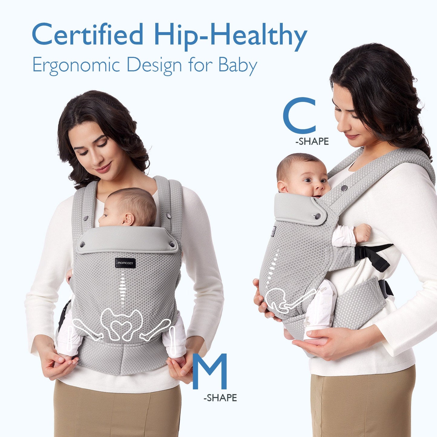 PureHug Baby Carrier - Ergonomic Cozy & Lightweight
