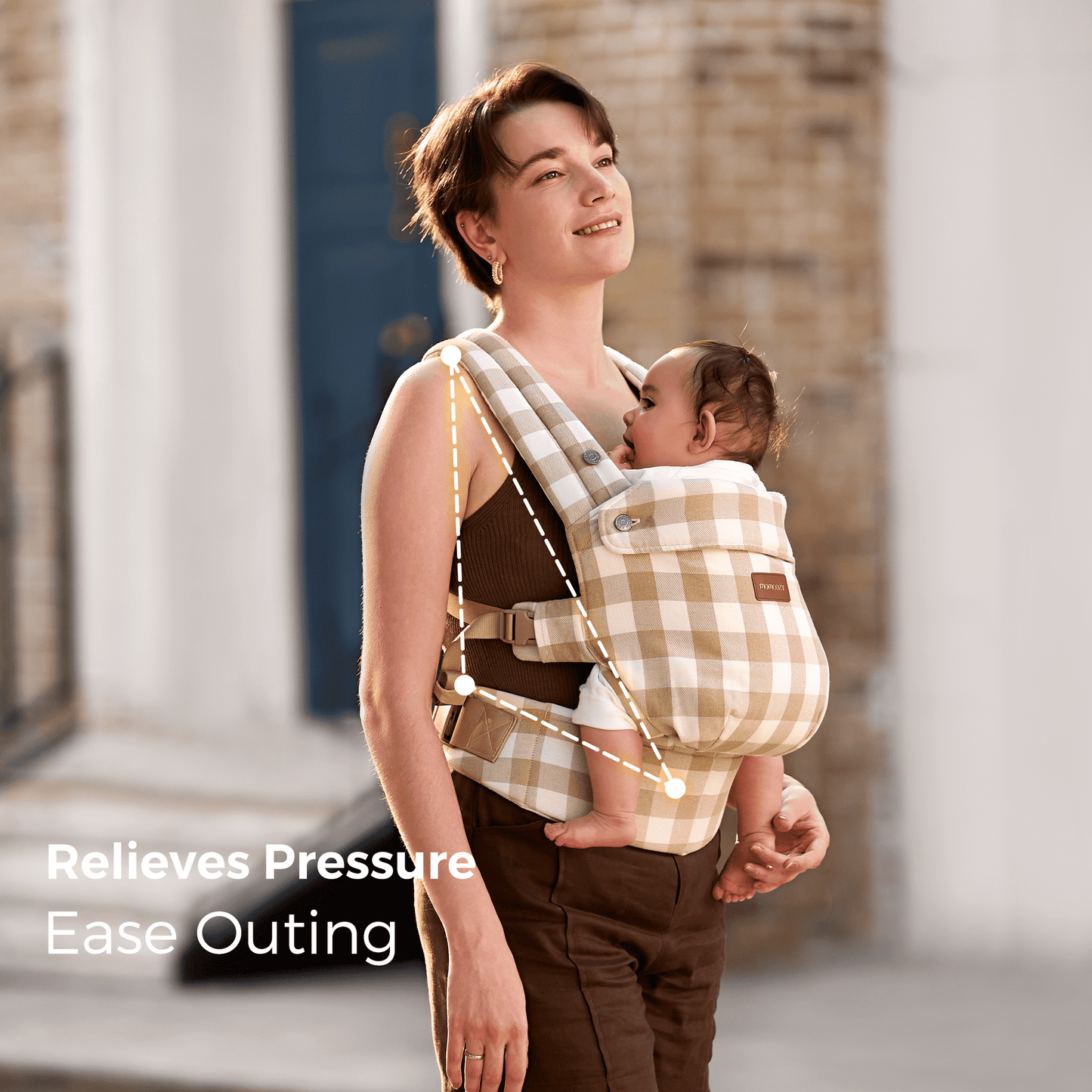 PureHug Baby Carrier - Ergonomic Cozy & Lightweight