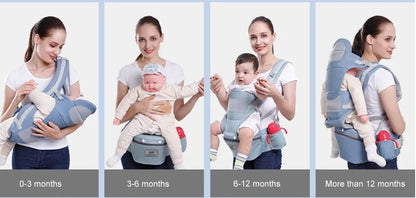 Comfortabele Draagzak Sling Wrap Baby Draagriem Baby Wikkel Draagdoek Drager Met Heupzitting