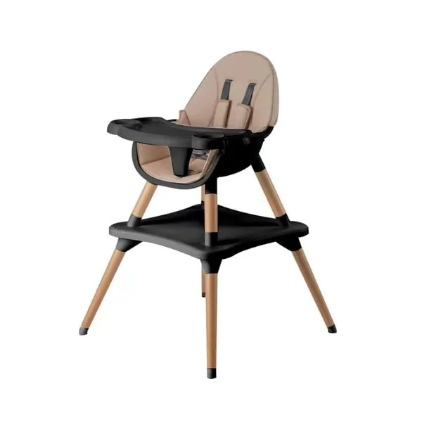 Moderne 2 In 1 Groothandel Zittende Baby Eetstoel Hoge Kwaliteit Innotop C191 Plastic + Beukenhouten Babystoeltje
