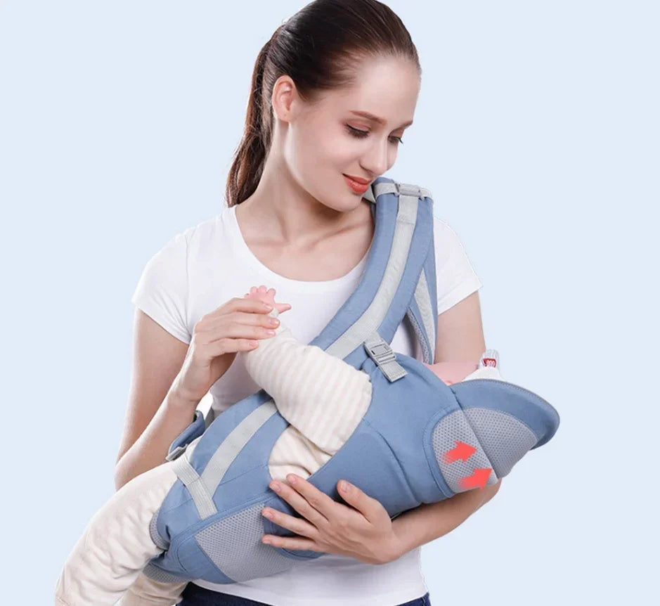 Comfortabele Draagzak Sling Wrap Baby Draagriem Baby Wikkel Draagdoek Drager Met Heupzitting