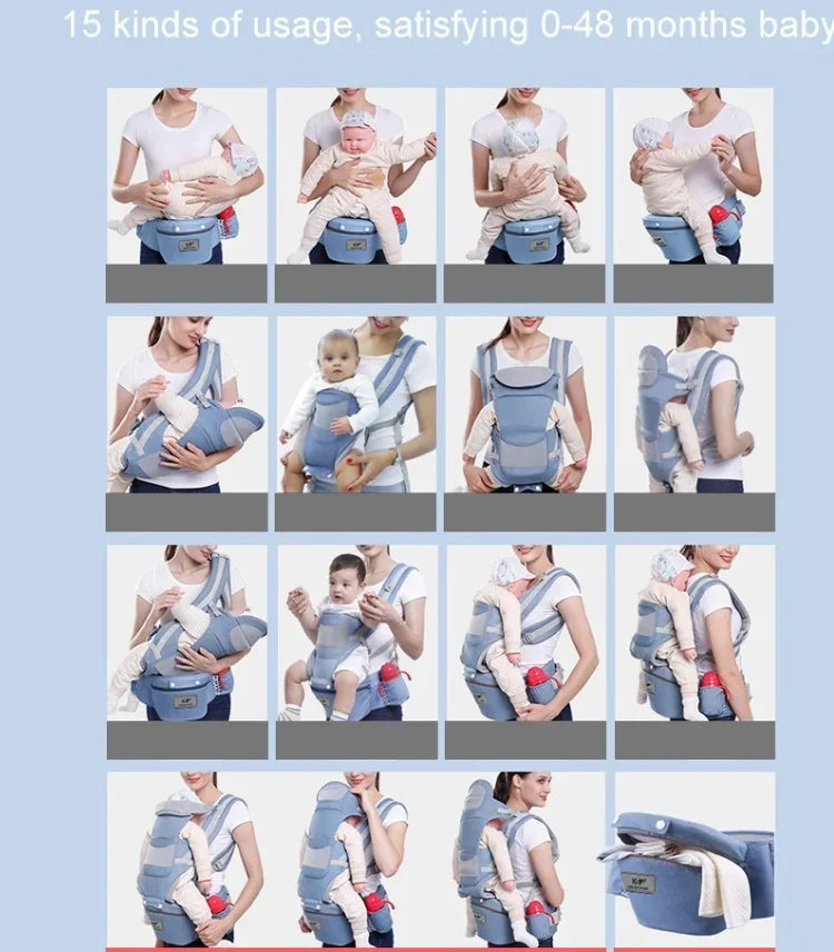 Comfortabele Draagzak Sling Wrap Baby Draagriem Baby Wikkel Draagdoek Drager Met Heupzitting