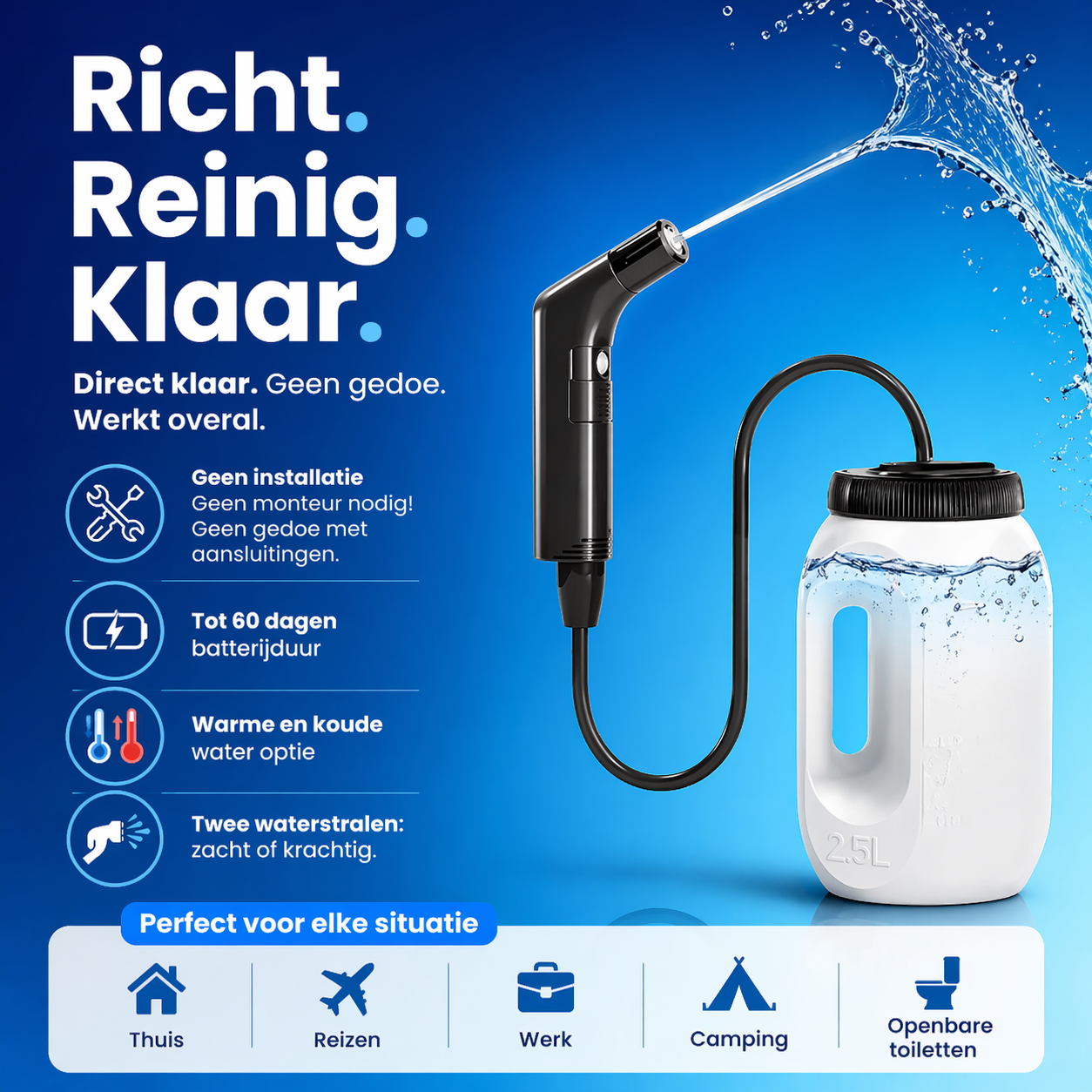 Laalo® Elektrische Bidet