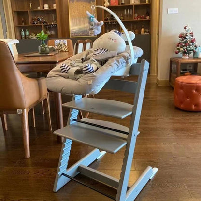 适配stokke睡篮新生儿套件成长椅儿童实木餐椅环保躺椅可配原版