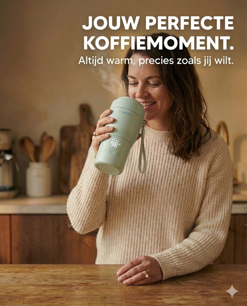 LAALO Draadloze Flessenwarmer Pro™