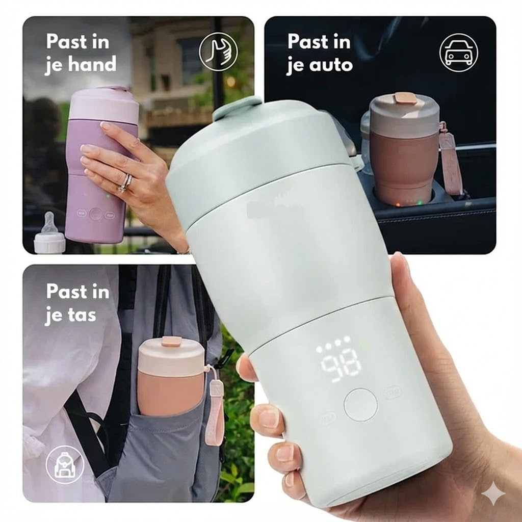 LAALO Draadloze Flessenwarmer Pro™